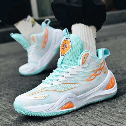 Cross-Border Popular Mesh Basketball Shoes, Non-Slip, Wear-Resistant, Shock-Absorbing, Professional Practical Game Shoes for Men and Women, Couple Models 880