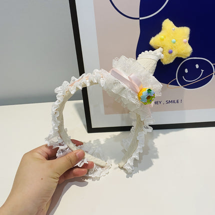 Bubble Chicken ~ Cute Yellow Chicken Stuffed Hair Hoop Women's Face Wash Makeup Special Apply Mask Hair Accessories Headband