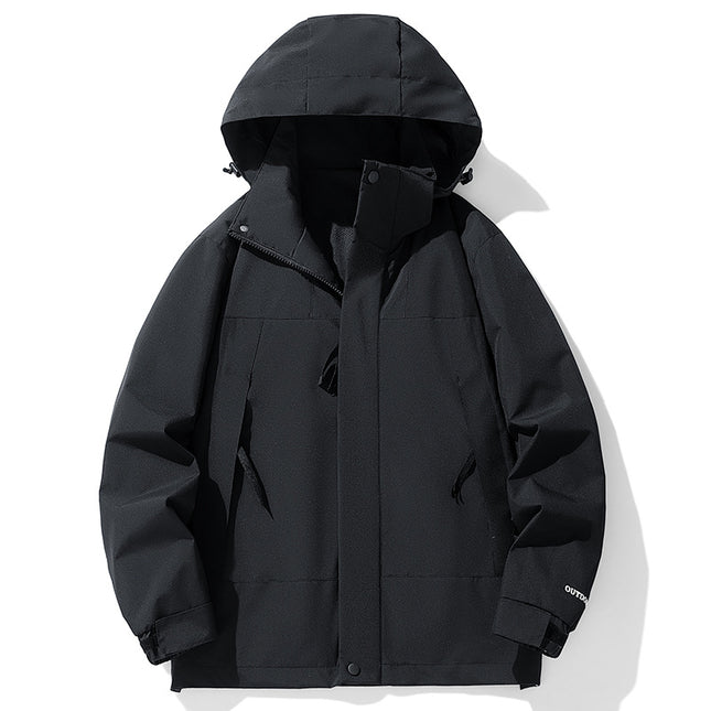 Outdoor Jacket Jacket for Men and Women Autumn and Winter Trendy Brand 2025 New Windproof and Waterproof Outdoor Mountaineering Jacket Plus