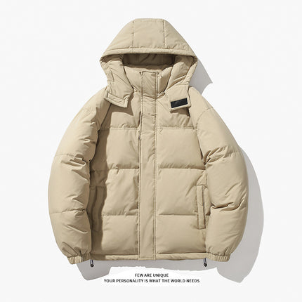 Men's down Jacket with Hood, Warm Trendy Brand, 90% White Duck down Coat, Winter Thickened Parka, Men's Clothing Wholesale