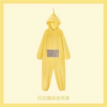Antenna baby pajamas adult children Boys and Girls cute girl cartoon homewear winter one-piece pajamas