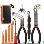 9-piece set of power-off pliers as shown in the picture (zipper bag)