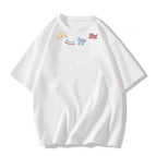 White (three little colorful dogs on the collar) / S (recommended to wear 37.5-50kg)