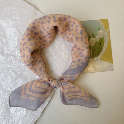 Printed Square Scarf / Foulard Carré Imprimé