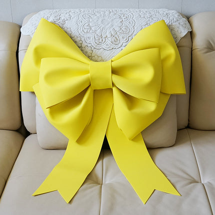 Internet Celebrity Bow Decoration Living Room Wedding Background Wall Decoration DIY Handmade Foam Paper Birthday Party Shooting Props