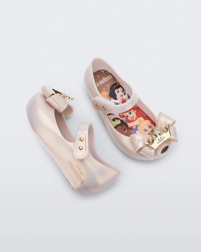 Melissa Girls' Shoes 2026 New Summer Children's Sandals for Older Kids with Bowknot Soft Sole Peep-Toe Princess Shoes