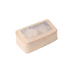Shandong silk beige compression bag no. 4
