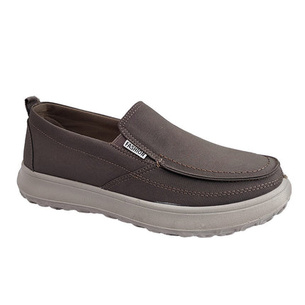 47 Extra Large Size Men's Shoes with Widened Forefoot, Flat Soft-Soled Canvas Shoes, Casual Old Beijing Style Shoes for Middle-Aged and Elderly Dads