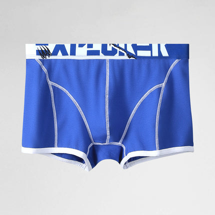 Pure Cotton Underwear Men's Boxer Shorts Summer Thin Comfortable Loose Boxer Shorts Personality Trendy Breathable Shorts