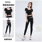 Xingyao black [short sleeve] + Xingyao black [waist head stitching]] / S