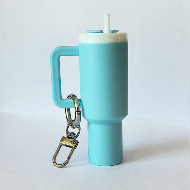 Cross-border New Product Stanley Stanley Keychain Pendant Ice Cup Keychain Can Hold Lipstick Backpack Hanging