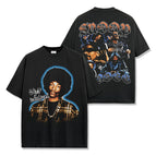 black short sleeve / S