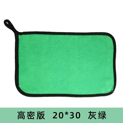 Customized Logo Gym Cleaning Company Hot-Stamped Promotional Glass Cleaning Towels for Interior Surfaces Without Leaving Marks, Advertising Gift Towels