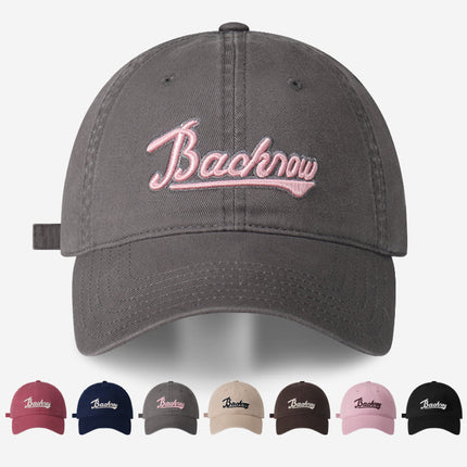 Fithatunme Women's Baseball Cap 2026 New Summer Letter Embroidery Cap That Makes the Face Look Smaller, Unisex Hat