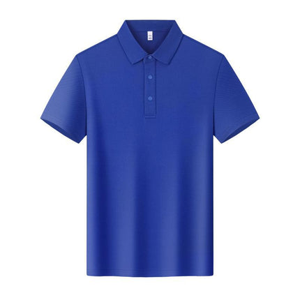Summer Short-Sleeved Polo Shirt Work Clothes Custom T-Shirt Printed Logo Company Corporate Group Clothing Embroider Classy Business t