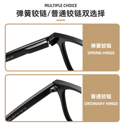 Hydrophilic Anti-Fog Reading Glasses New Retro High-Definition Elderly People Drinking Tea and Reading Without Fogging Anti-Blue Light Reading Glasses for Men