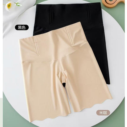high quality Leggings Women's 2025 New Anti-glare Safety Pants Seamless Summer High Waist Stretch Three-point Insurance Pants