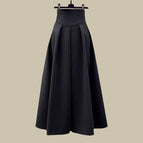 Black skirt single piece / M 40-50kg
