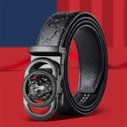Black Tiger Head Buckle / 110cm