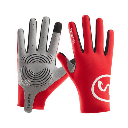 Cycling Gloves Full-Finger Outdoor Mountain Bike Sports Wear-Resistant Non-Slip Special Quick-Drying Touch Screen Compatible