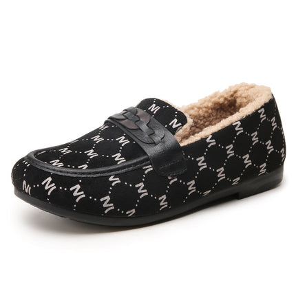 Old Beijing cloth shoes mother shoes winter shoes non-slip middle-aged elderly warm middle-aged fleece-lined women's new comfortable