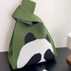 Covering eyes panda green / 85-90g