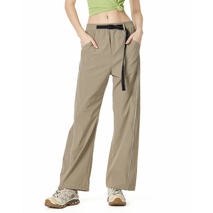 2025 New Loose Casual Pants Trendy Versatile Pants Spring and Autumn Thin Drape Wide-Leg Floor-Length Pants