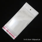 Thickness 3.5 wire 100/tie / 7*15.5cm【10.5+2.2】