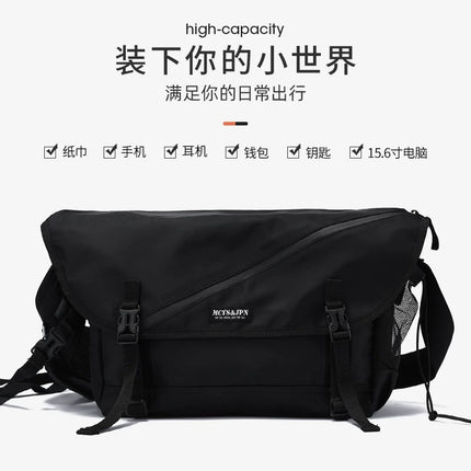 Wholesale Fashion Shoulder Bags for Men, Trendy Single-Shoulder Bags, Japanese-Style Crossbody Bags, Trendy Brand Laptop Bags, Large-Capacity Backpacks, Functional Bags for Women
