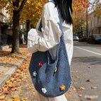 Blue floral bag