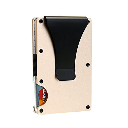 RFID Credit Card Holder Carbon Fiber Card Holder Anti-degaussing Men's Multifunctional Wallet Card Holder Card Holder Anti-theft Box