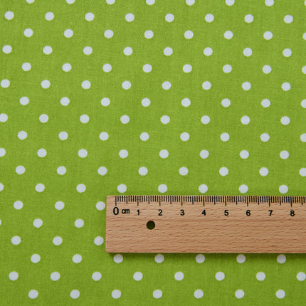 160cm Wide 40-Count Pure Cotton Fabric Baby Bed Sheets Fabric Twill Cotton Handmade DIY Colorful Water Jade Polka Dots