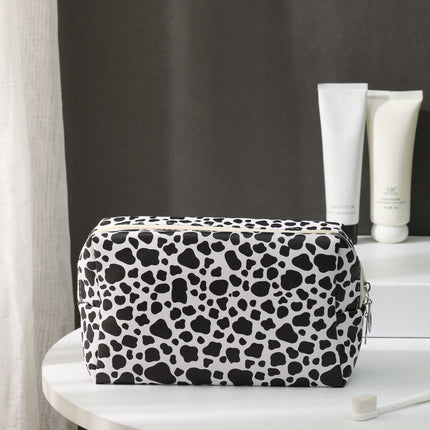 Ins Style Simple New Cosmetic Bag Women Hand Portable Square Waterproof Simple Travel Toiletry Storage Bag