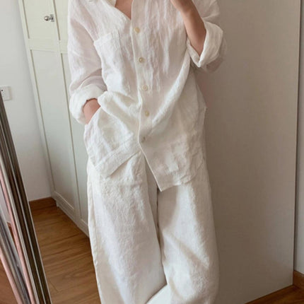 Single Piece/Complete Set 2025 Southeast Asia New Suit Cotton and Linen Shirt Shorts Casual Two-Piece Set Wholesale