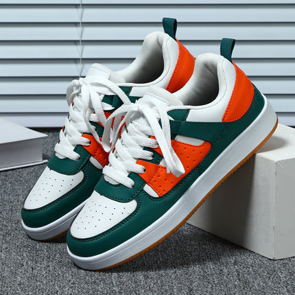 Jinjiang shoes trendy lovers' thick-soled board shoes soft-soled comfortable sports shoes lace-up fashion outdoor casual women's shoes
