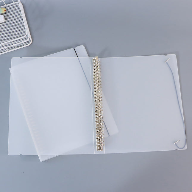 Transparent Folder B5 Plastic Metal Binder Document Storage Pp Binder Cover Factory