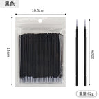 1 piece (pack of 100 pieces) / Black bagged