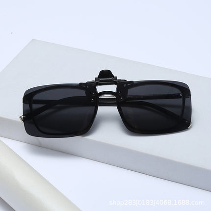 New Polarized Clip Myopia Sunglasses Fishing Driving Polarized Sunglasses for Men and Women Day and Night Clip Glasses