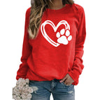 Red dress (white font) / S