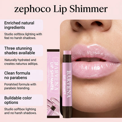 Moisturizing Lipstick Lip Gloss Plumper Shimmer Smoothing Repair Cracked Reduce Lip Dry Lines Soothing Nourishing Lip Balm Stick