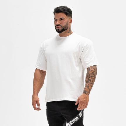New Arrival Muscle Fitness Brothers Sports Short-sleeved Men's Summer Round Neck Loose Large Size Casual Running Training T-shirt