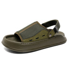 Ql471226 olive green leather shoes size / 38