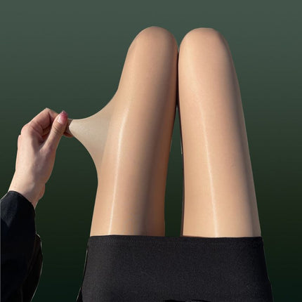 Spring and summer horse oil socks mask steel stockings anti-hook silk wear light leg artifact thin autumn leg leggings plus size