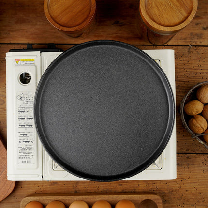 Thickened Western-style Iron Plate Household Non-stick Grilling Plate Barbecue Plate Round Fried Steak Barbecue Iron Plate Commercial
