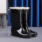 Thickened black bottom middle tube [thick velvet] / 39
