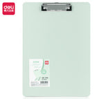 Deli 72641_a4 changcai single board clip (green) (piece)