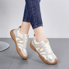 Rice brown [suede style] / 36