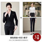 Black Suit Pants Shirt / S