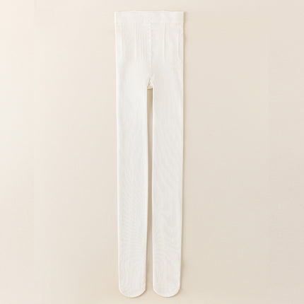 Plus-Size Cloud Cotton Leggings for Women, Suitable for Wearing Outside, for Chubby Women, Extra Thick and Fleece-Lined for Spring, Autumn, and Winter, High-Waisted, Non-Slip Pantyhose