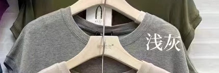 Korean Style Loose 2025 Summer New Style Western Style Age-Reducing Slimming Look Design Xiaofeifei Sleeve Short-Sleeved T-Shirt Women's Tops